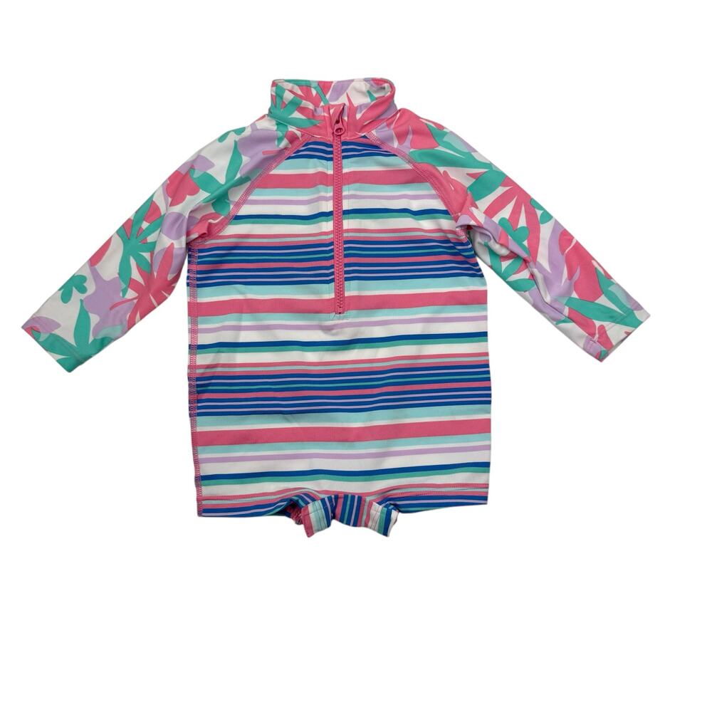 Coolibar UPF 50+ Sun Protection Rashguard Swimsuit